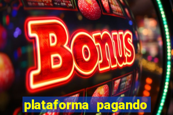 plataforma pagando no cadastro slots